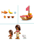 LEGO Moana Village House and Boat set, imported from the UK