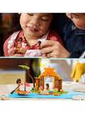 LEGO Moana Village House and Boat set, imported from the UK
