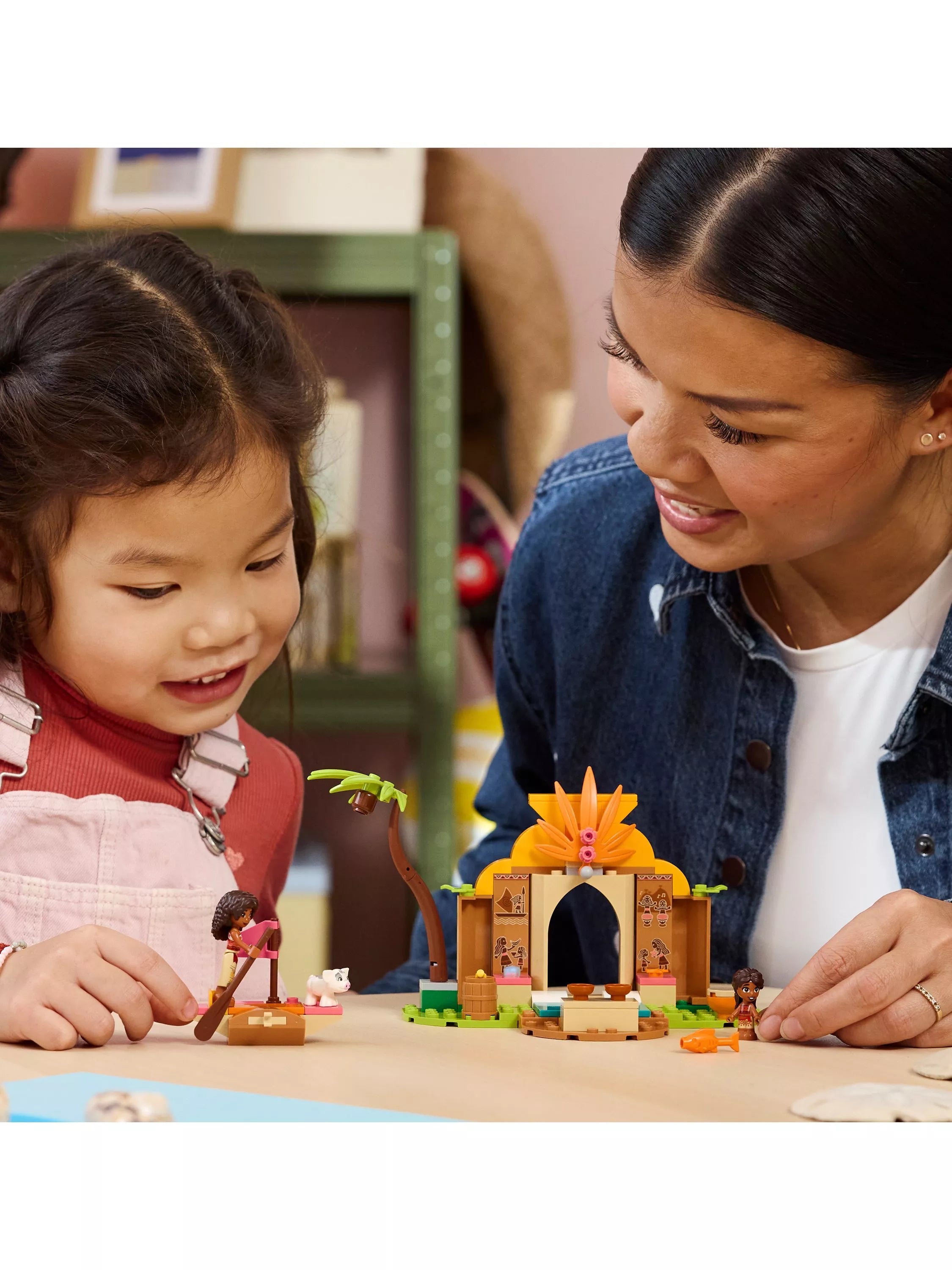 LEGO Moana Village House and Boat set, imported from the UK