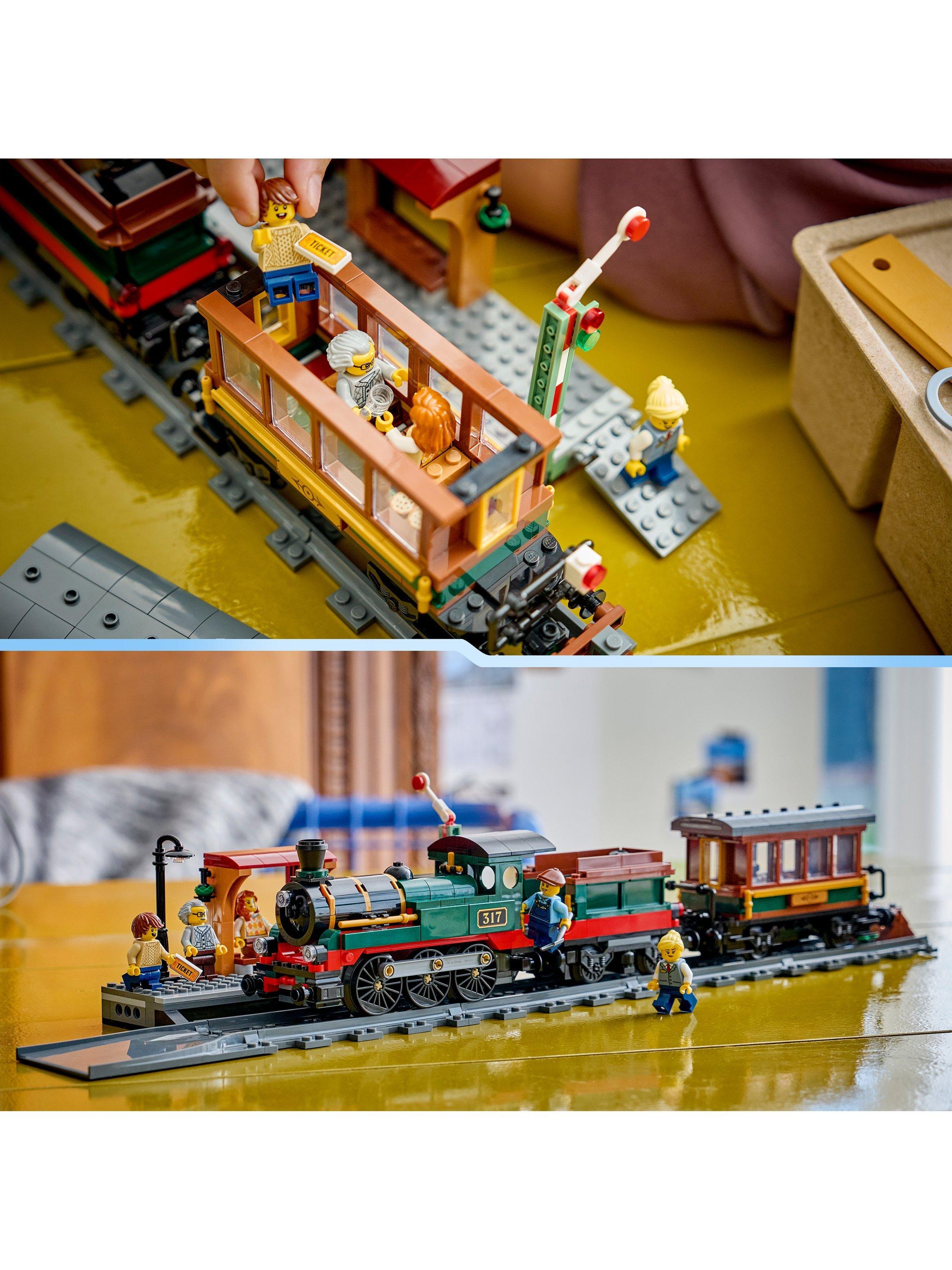 LEGO City Vintage Steam Train building toy 60511, imported from the UK