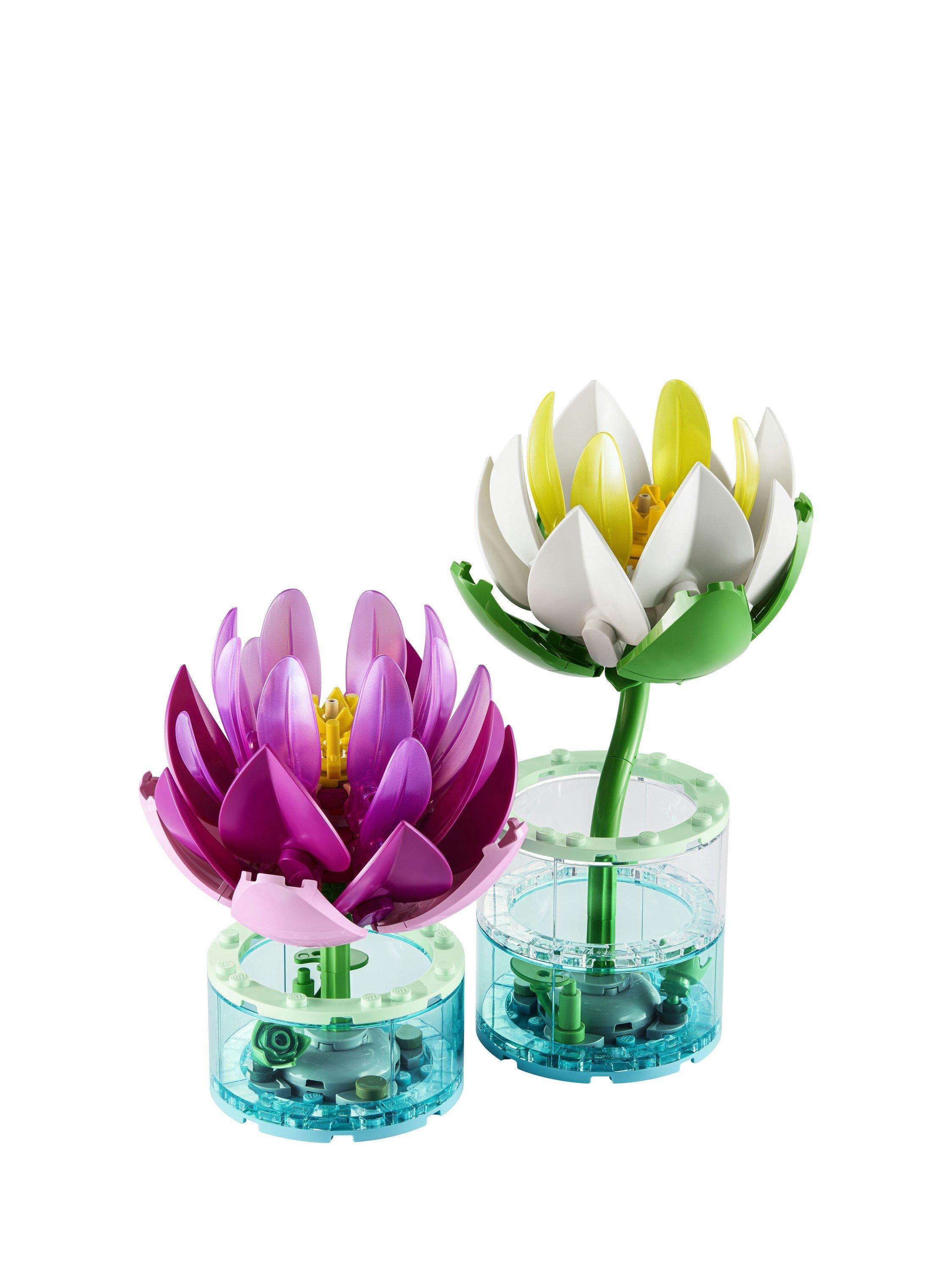 LEGO Botanicals Water Lilies building toy 259 pieces - British product