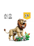 LEGO construction set Wild Animals Majestic Lion - British product
