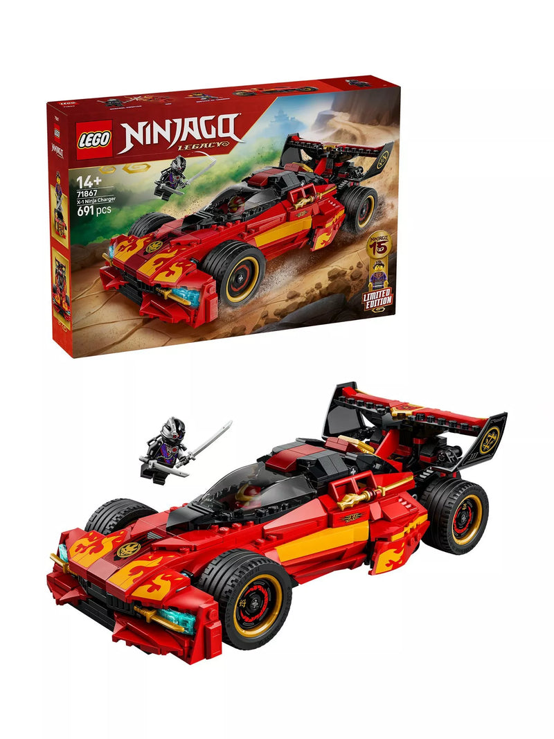 LEGO Ninjago X-1 Ninja Charger building toy 691 pieces, UK version