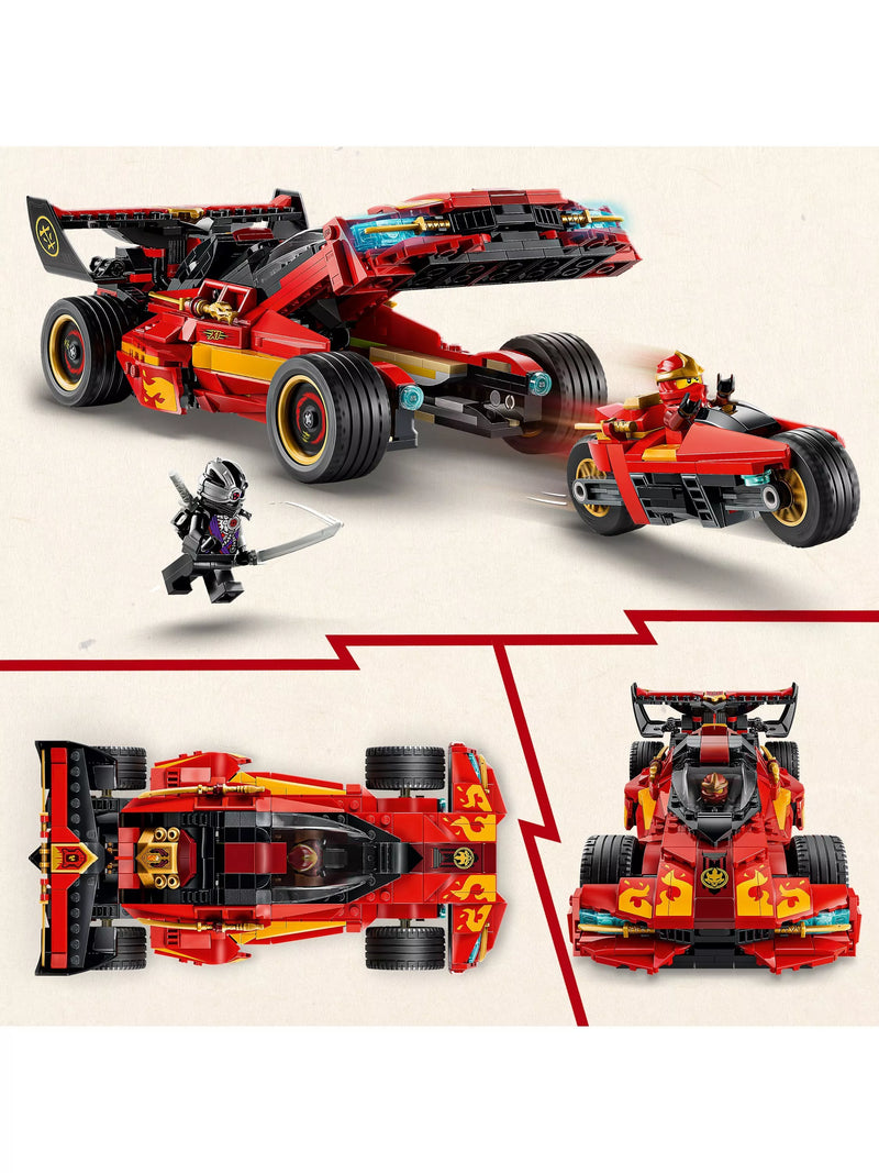 LEGO Ninjago X-1 Ninja Charger building toy 691 pieces, UK version