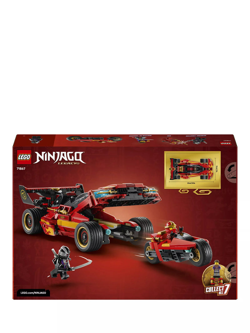 LEGO Ninjago X-1 Ninja Charger building toy 691 pieces, UK version