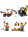 LEGO City Yellow Backhoe Loader building set, UK version