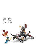 LEGO Ninjago Zilvar and Grimtak the Dragon Beast building set 232 pieces - British product