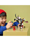 LEGO Ninjago Zilvar and Grimtak the Dragon Beast building set 232 pieces - British product