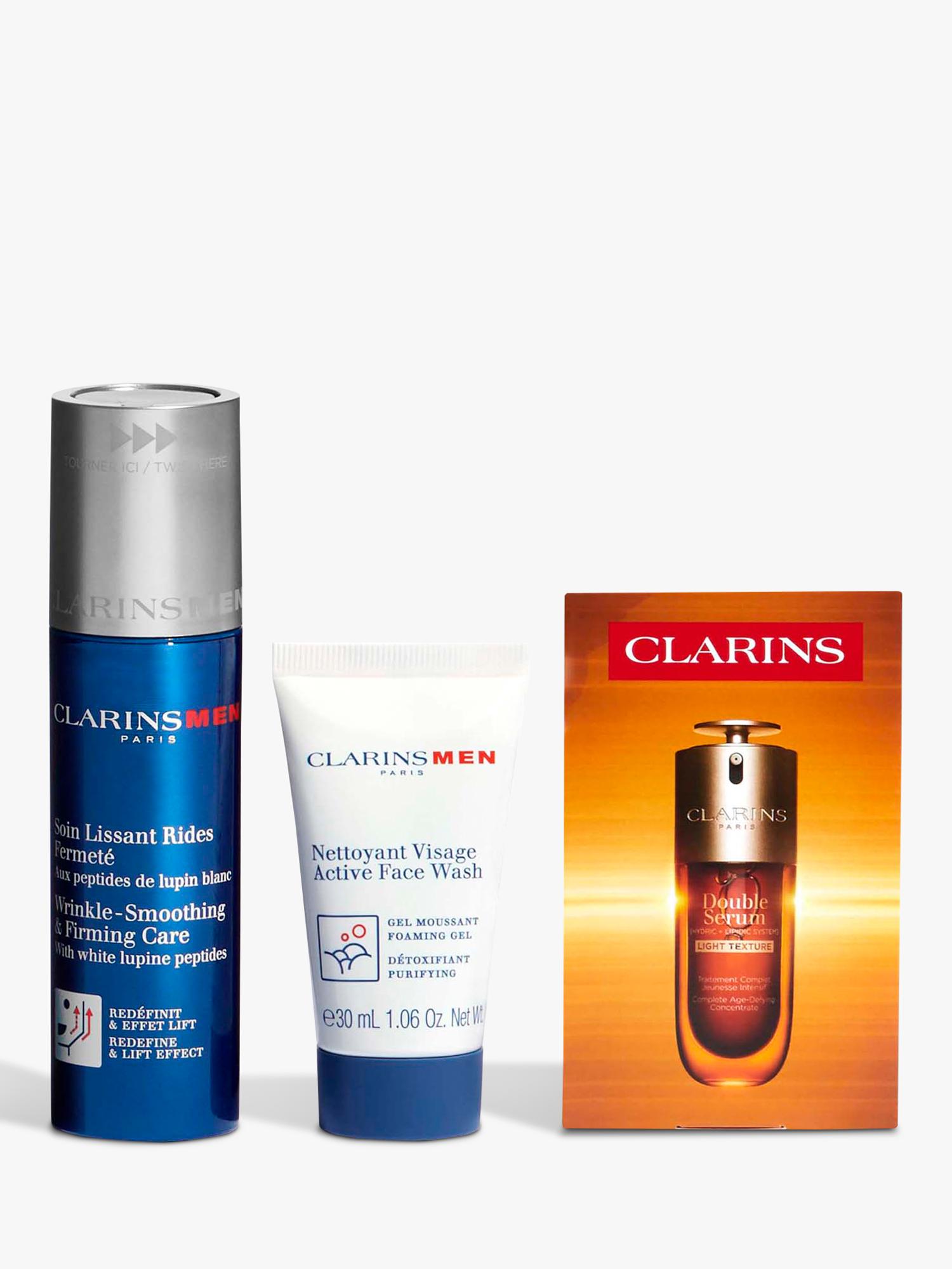 ClarinsMen age-defying essentials skincare gift set - British product