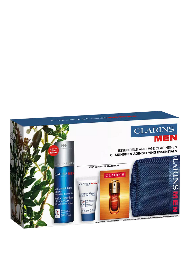 ClarinsMen age-defying essentials skincare gift set - British product