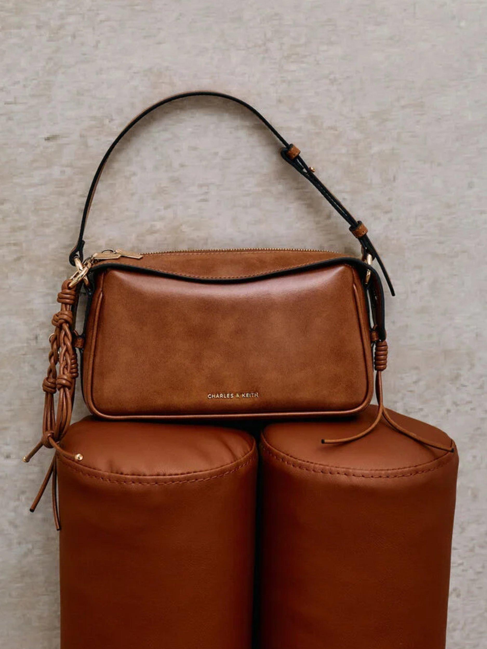CHARLES & KEITH Mini Hayden shoulder bag, imported from the UK