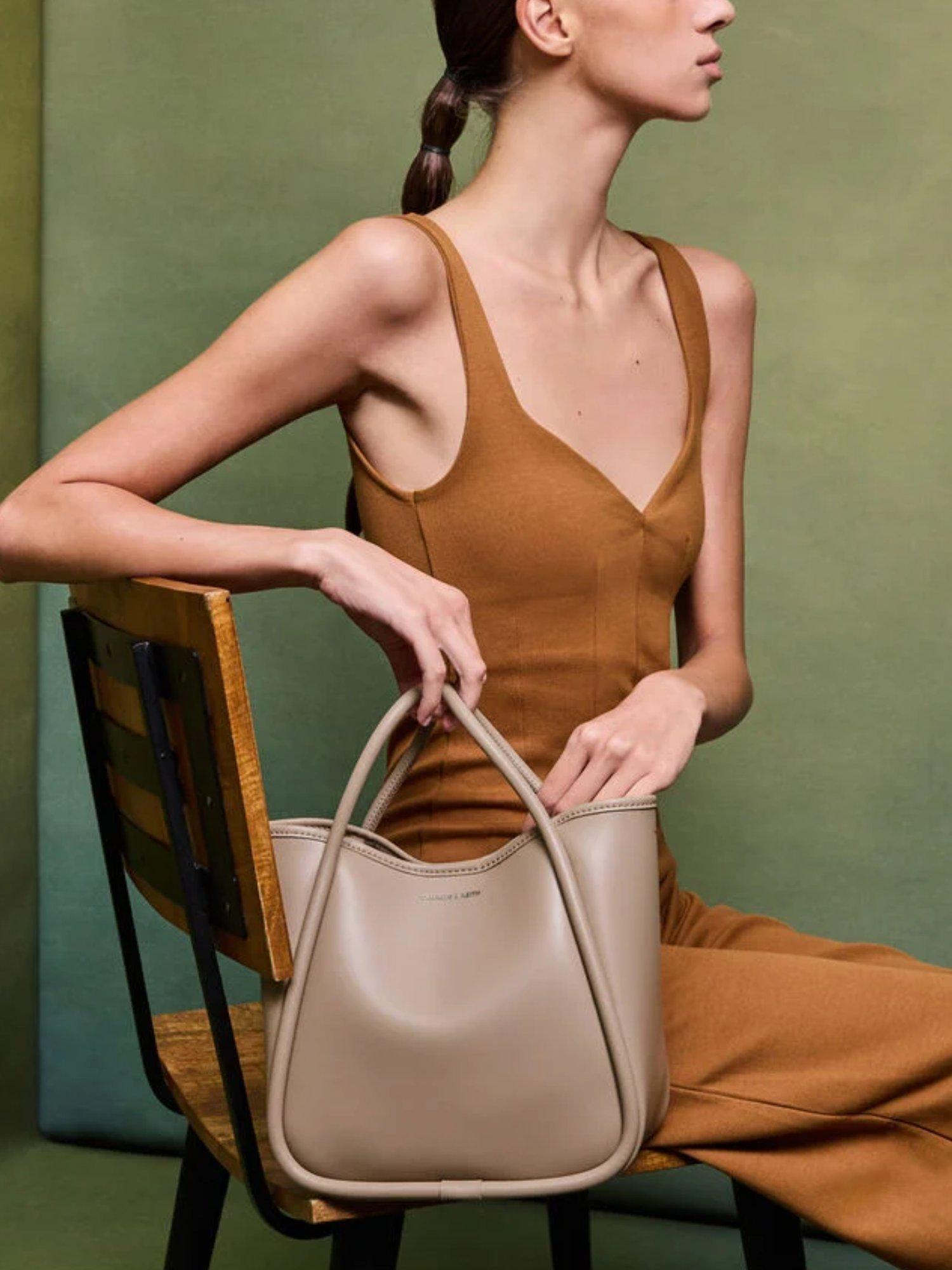 CHARLES & KEITH Lyla Mini Tote, imported from the UK