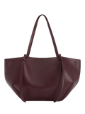 CHARLES & KEITH XL Calla tote bag in Winterberry Red - British product