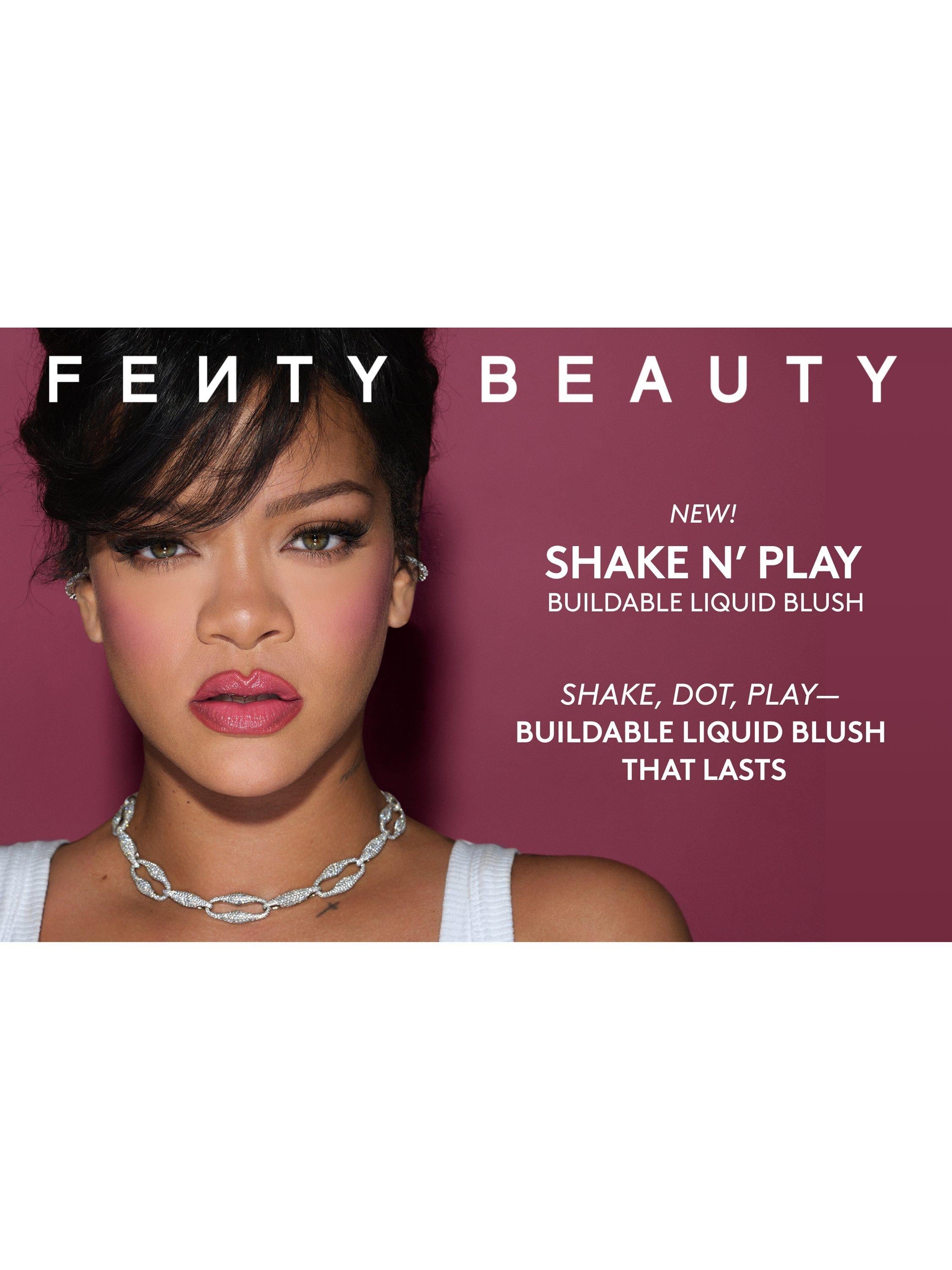 Fenty Beauty Shake 'N Play buildable liquid blush 9ml - British product
