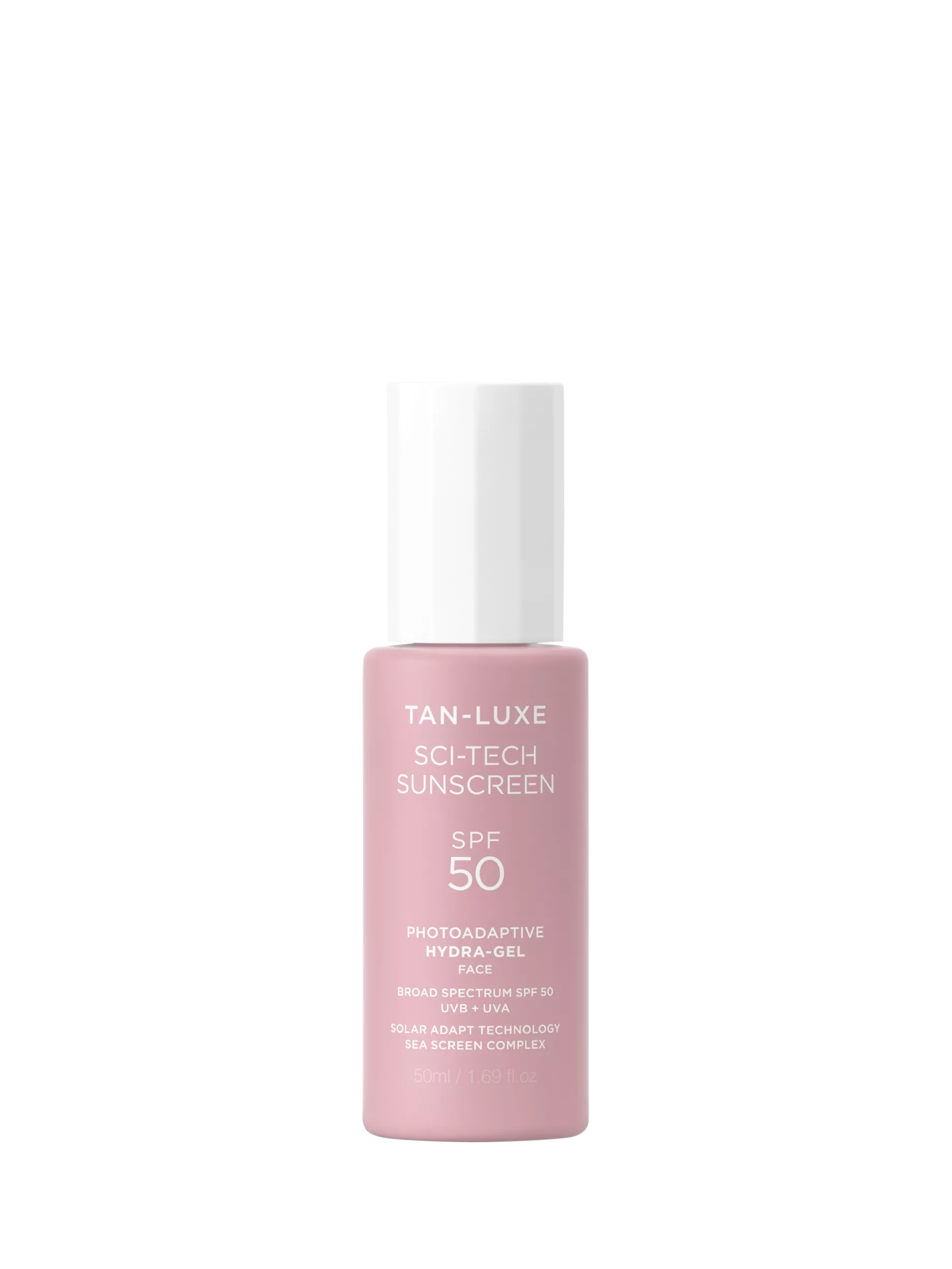 Tan-Luxe photoadaptive hydra-gel face sunscreen 50ml (British brand)