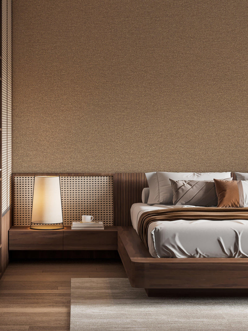 John Lewis Tweel wallpaper, tweed-inspired design - British product