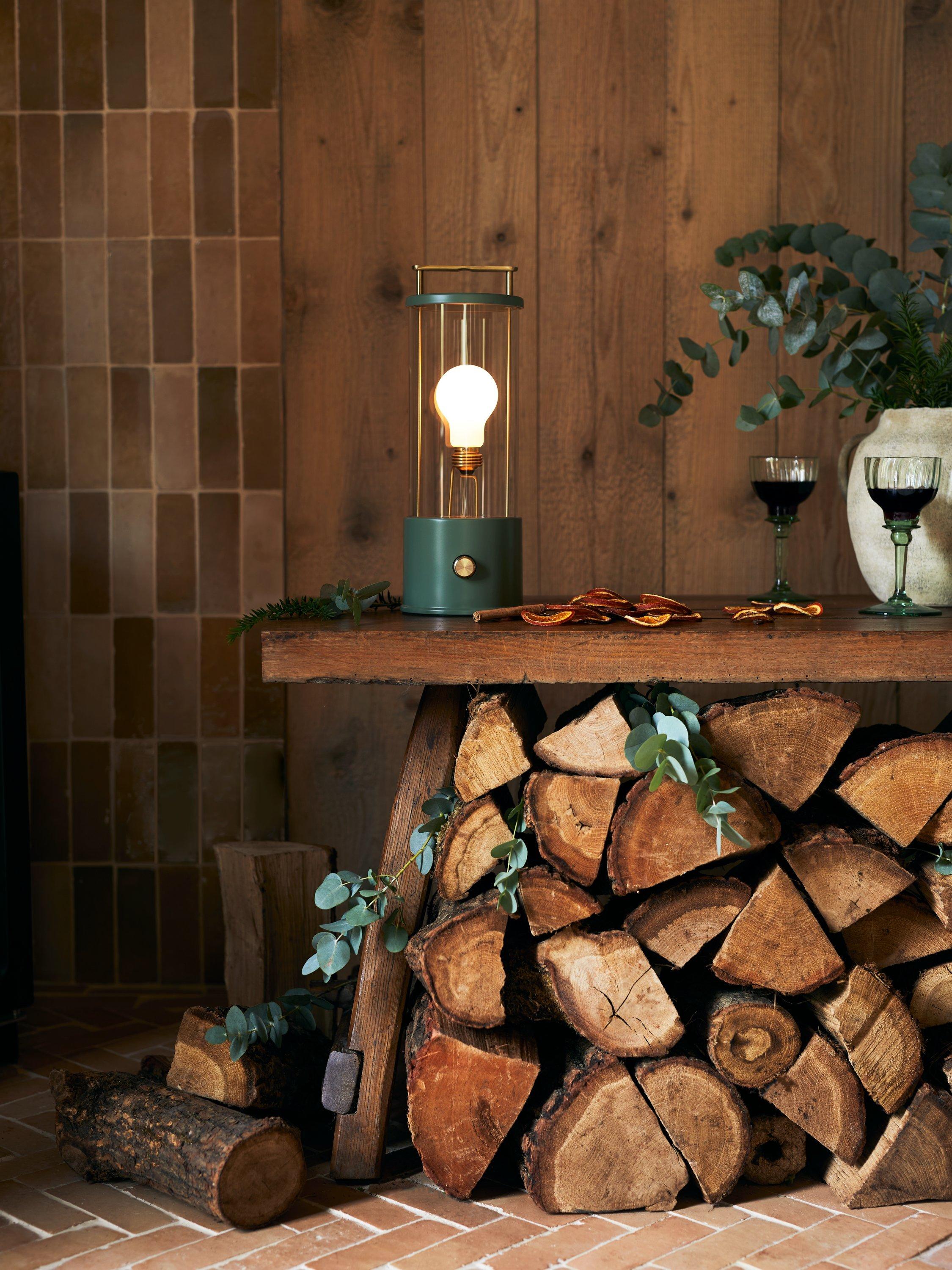 tala Muse 2.0 outdoor table lamp green - British product