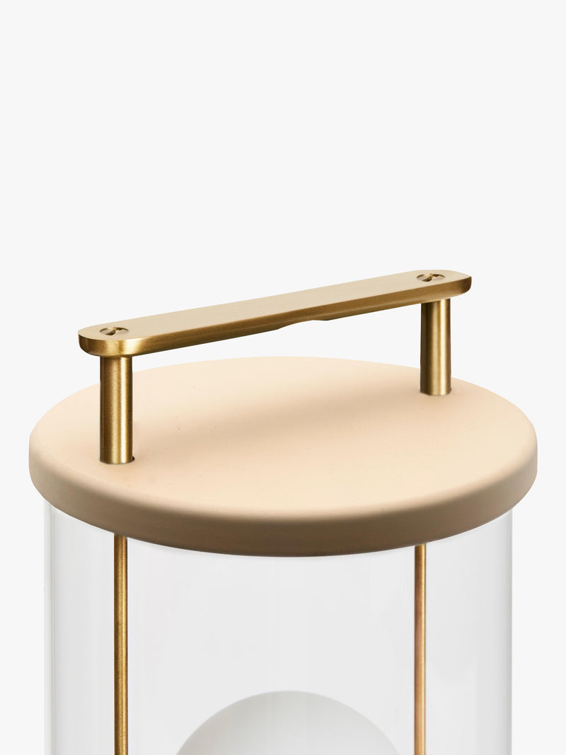 tala outdoor table lamp in Setting Plaster Pink (British brand)