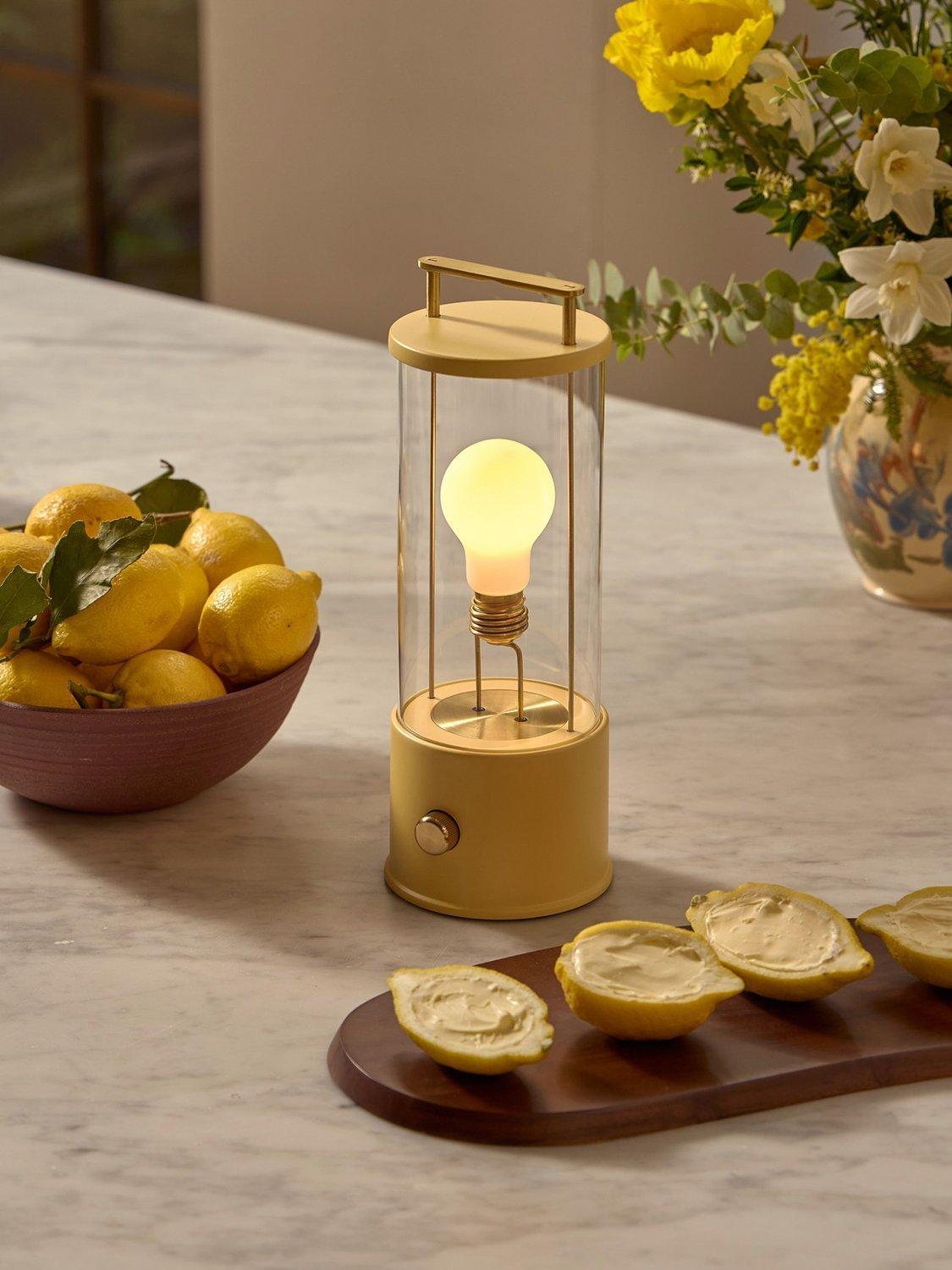 Tala Muse 2.0 portable table lamp Posset Yellow - British product