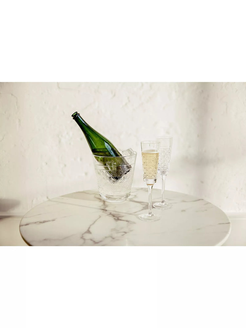 Waterford Opulence crystal champagne flutes set of 2 190ml, imported from the UK