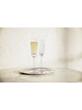 Waterford Opulence crystal champagne flutes set of 2 190ml, imported from the UK