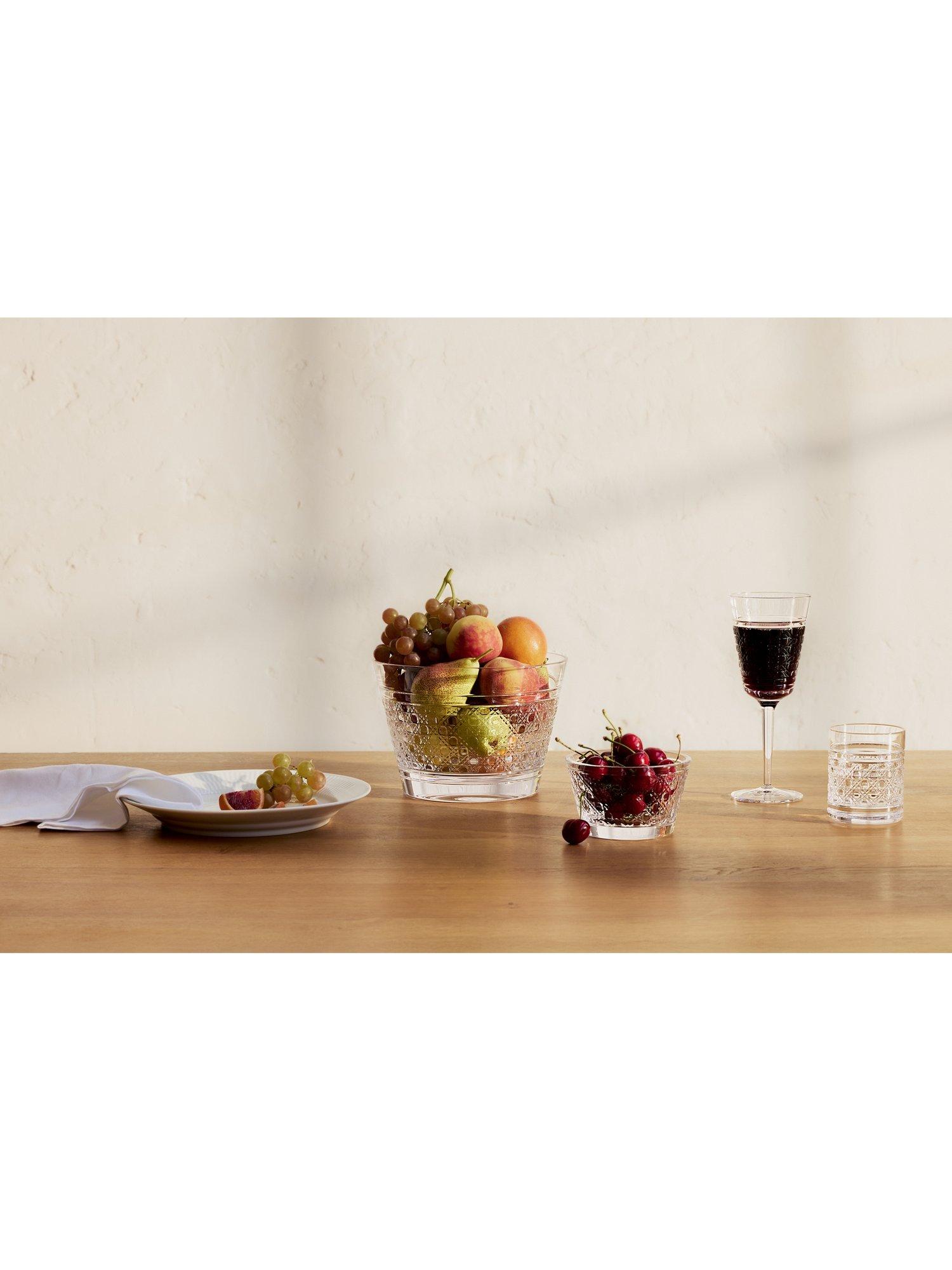 Waterford Opulence clear crystal red wine glasses set of 2 380ml, UK version