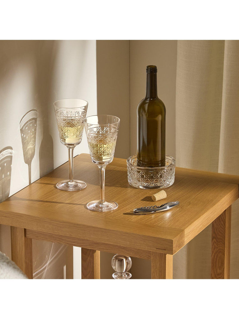 Waterford Opulence crystal white wine glasses 320ml - British product