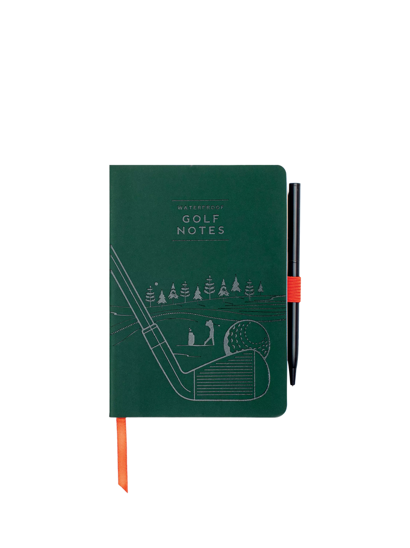 Gentlemen's Hardware waterproof golf notebook 196 pages - British product