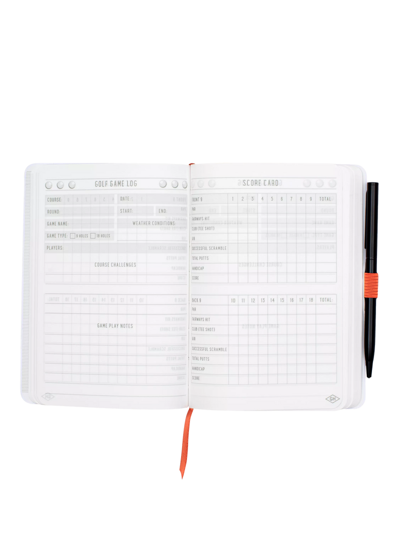 Gentlemen's Hardware waterproof golf notebook 196 pages - British product