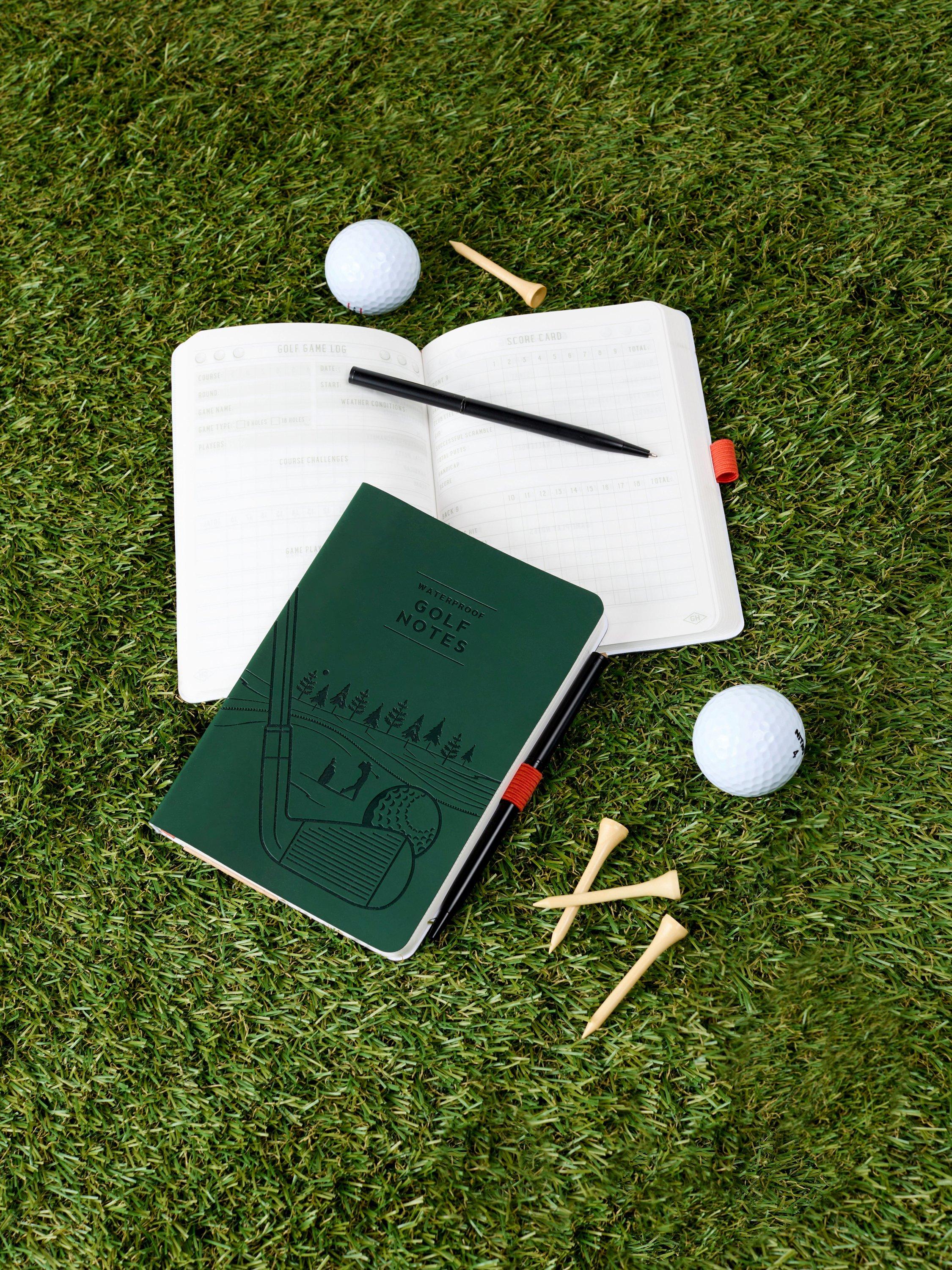 Gentlemen's Hardware waterproof golf notebook 196 pages - British product
