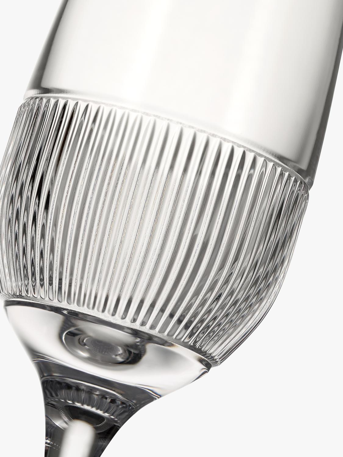 Wedgwood crystal champagne flutes set of 2 330ml, imported from the UK