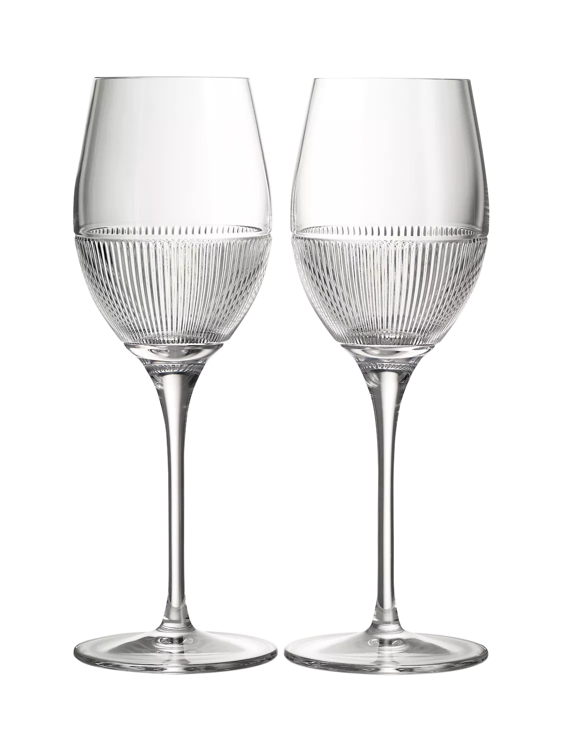 Wedgwood Helia crystal wine glasses 350ml pair, imported from the UK