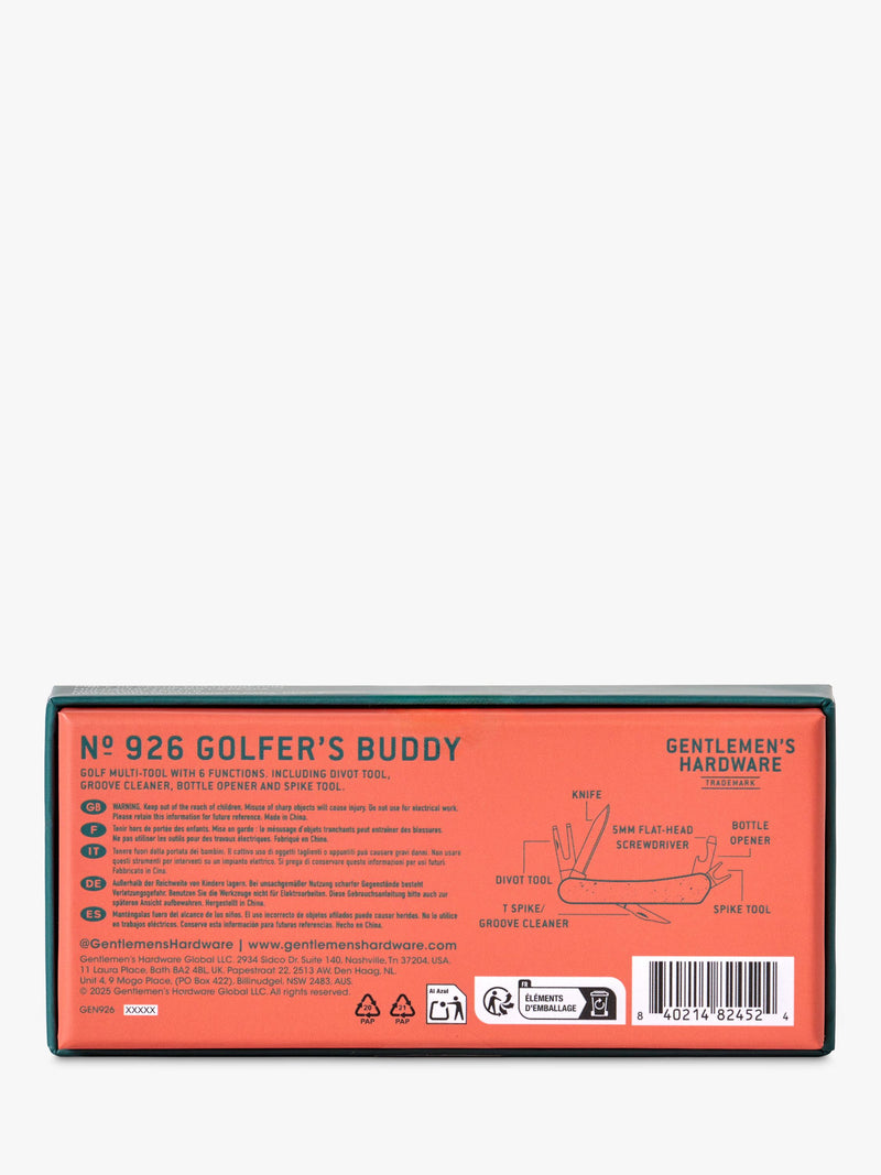 Gentlemen's Hardware Golfer's Buddy multi tool - British product