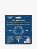 Gentlemen's Hardware mini tambourine small desk percussion - British product