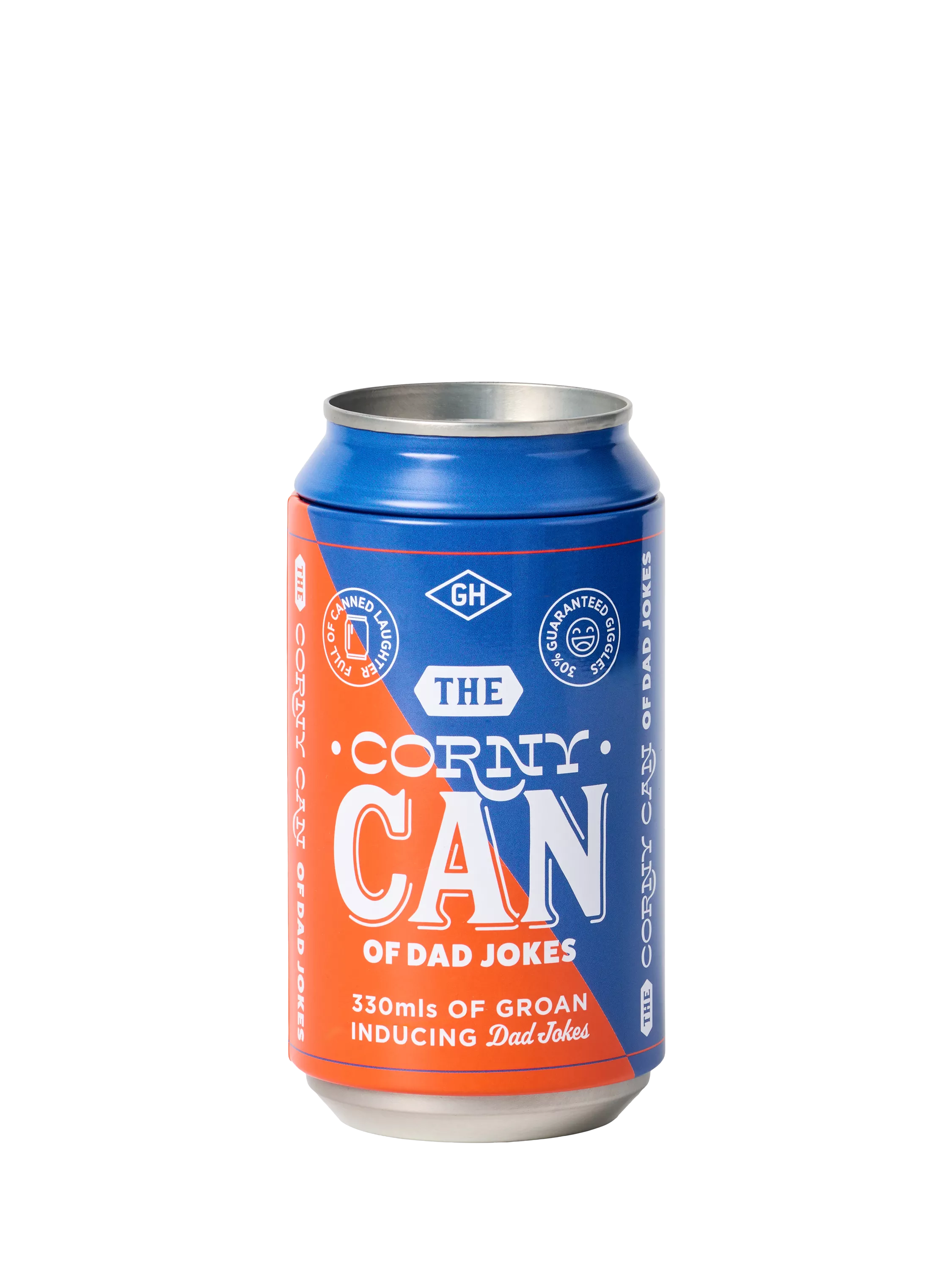 Gentlemen's Hardware dad jokes can tin (British brand)