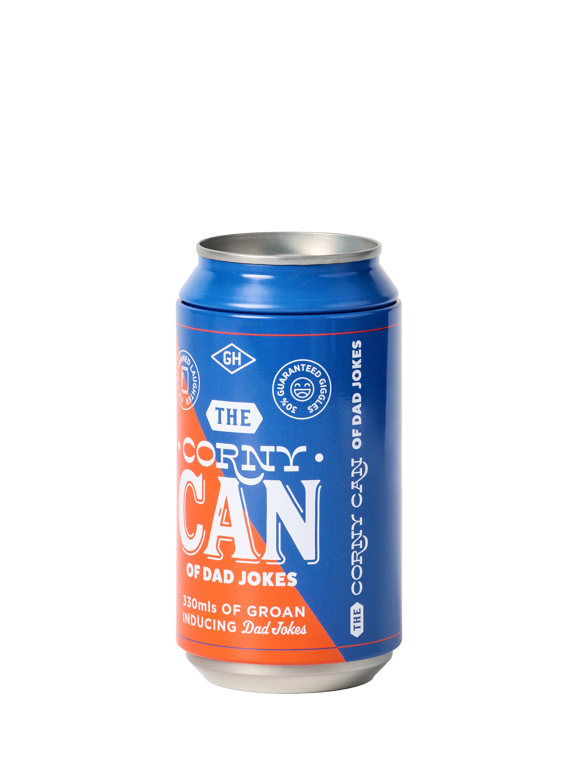 Gentlemen's Hardware dad jokes can tin (British brand)