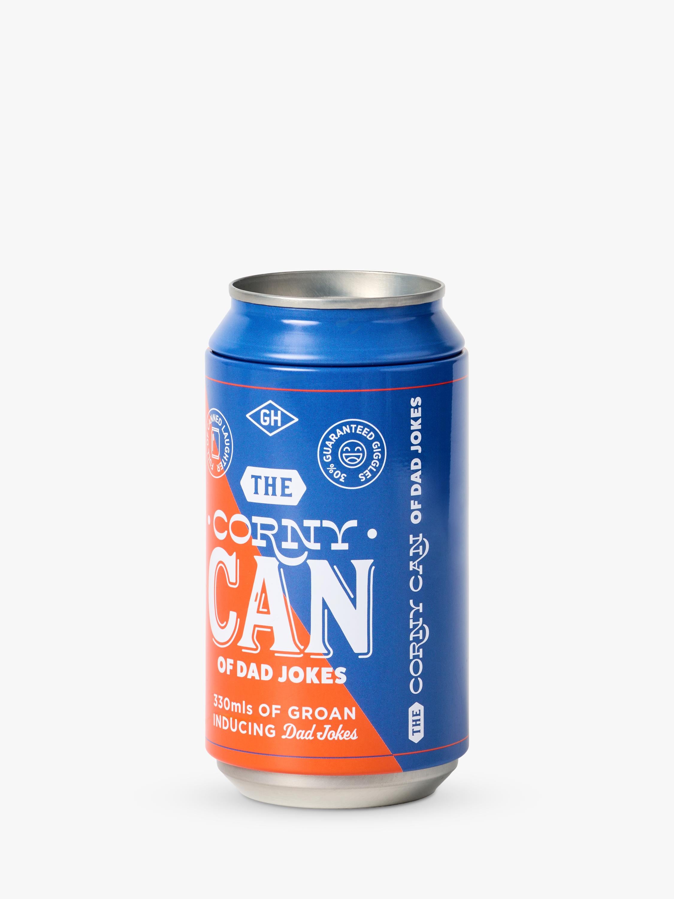 Gentlemen's Hardware dad jokes can tin (British brand)