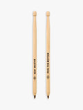 Gentlemen's Hardware drumstick ballpoint pen set of 2 natural - British product