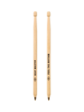 Gentlemen's Hardware drumstick ballpoint pen set of 2 natural - British product