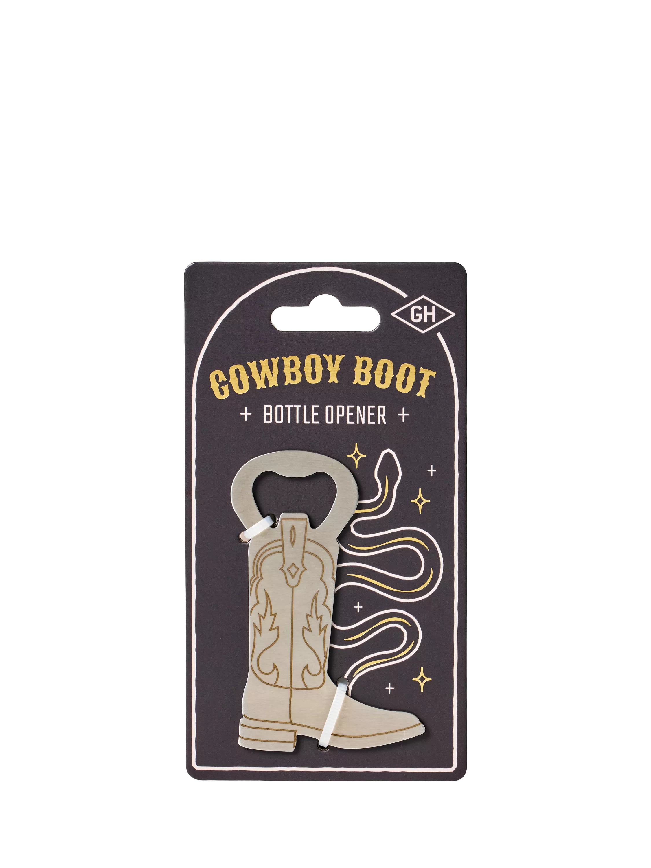 Gentlemen's Hardware cowboy boot bottle opener, imported from the UK