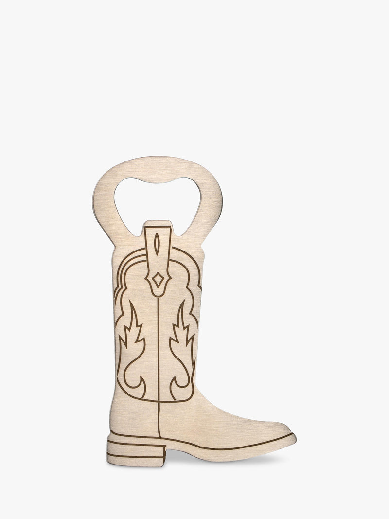 Gentlemen's Hardware cowboy boot bottle opener, imported from the UK