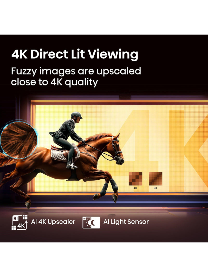 Hisense 43 inch 4K Smart TV, UK version