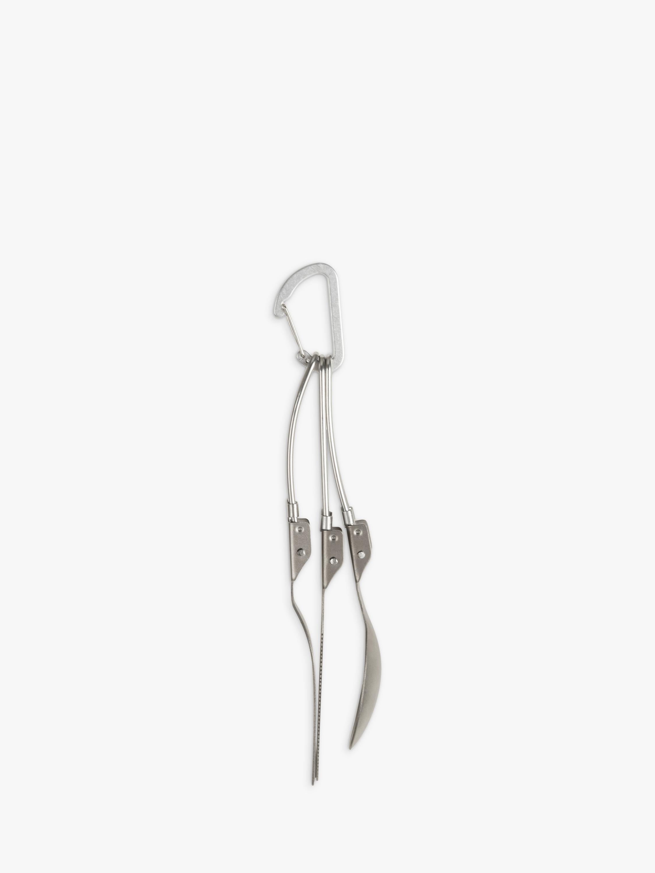 ELLIKER titanium foldable cutlery set 3 piece (British brand)