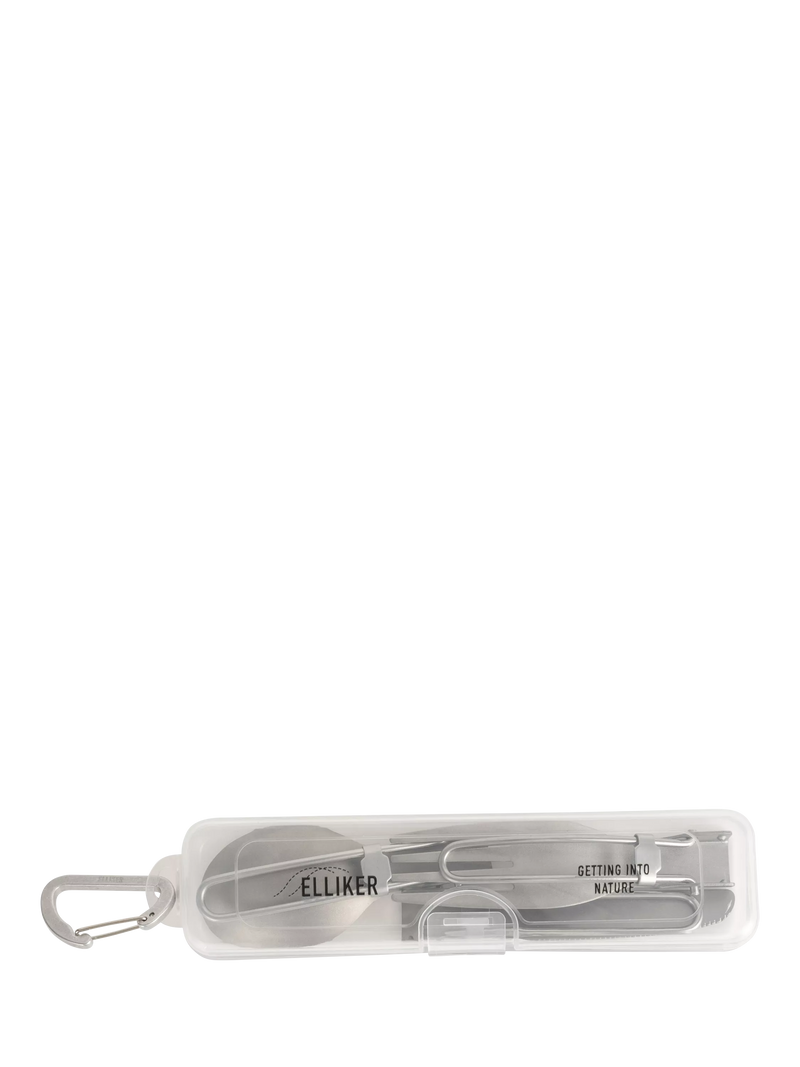 ELLIKER titanium foldable cutlery set 3 piece (British brand)