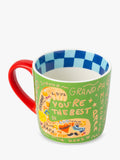Eleanor Bowmer new bone china mug Grandad design 300ml - British product