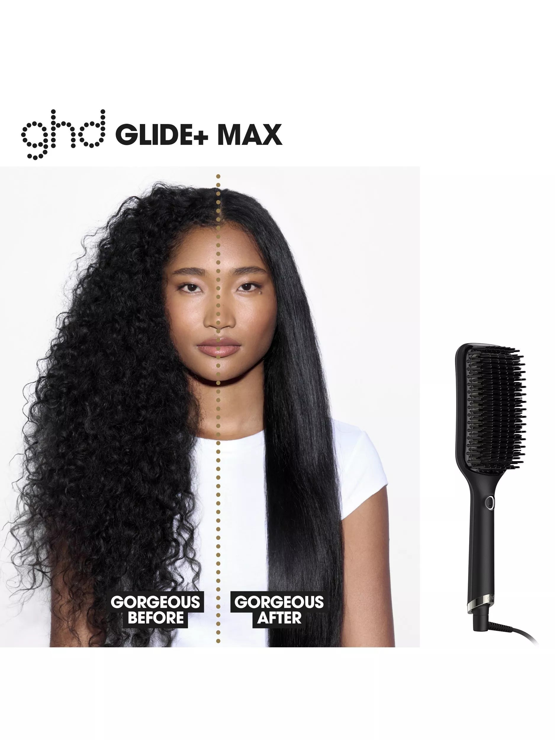 ghd Glide Max hot brush black, UK version