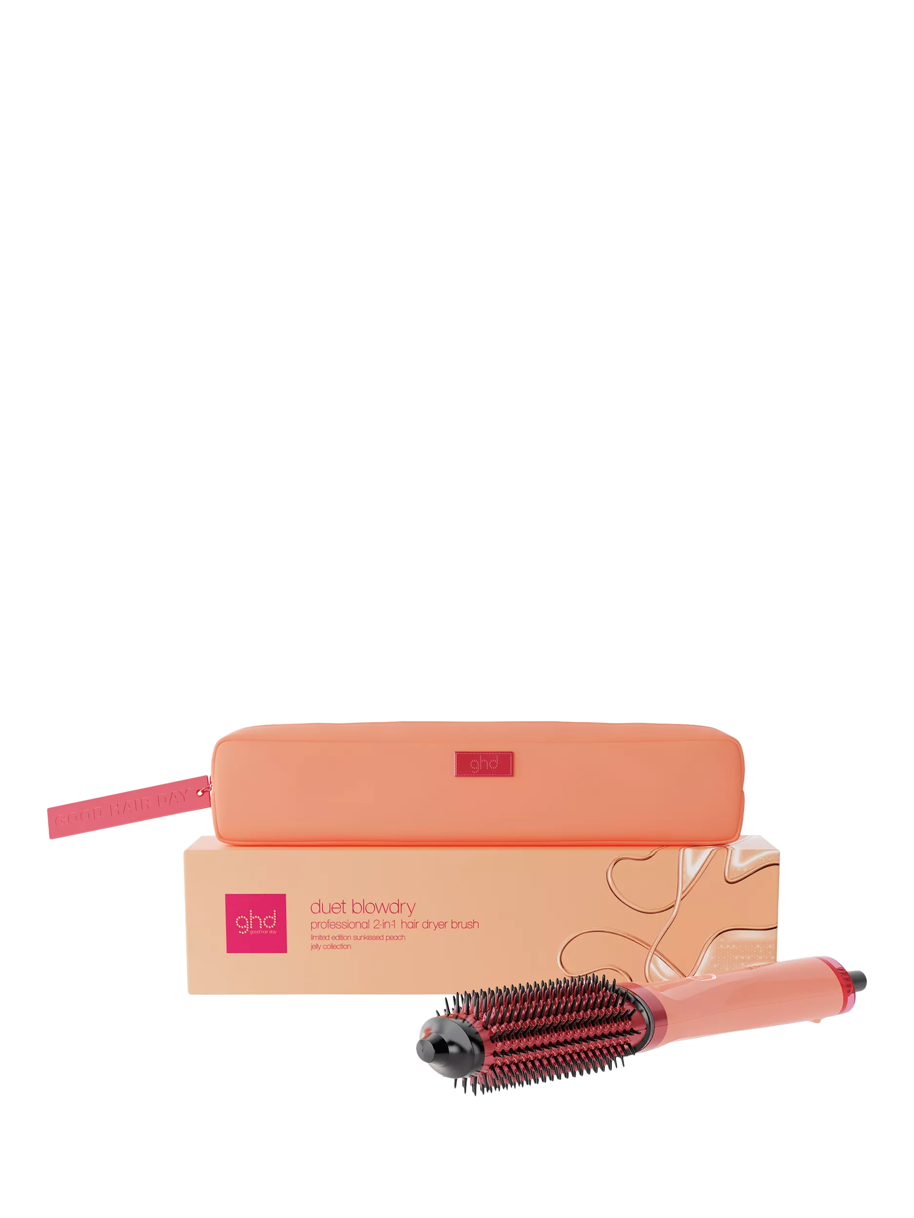 ghd Duet Blowdry Jelly hair styler Sunkissed Peach, UK version