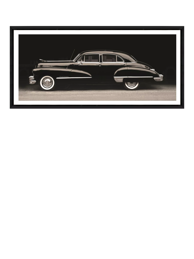 Brookpace Lascelles framed print Cadillac Series 62 1947 51x101.5cm (British brand)