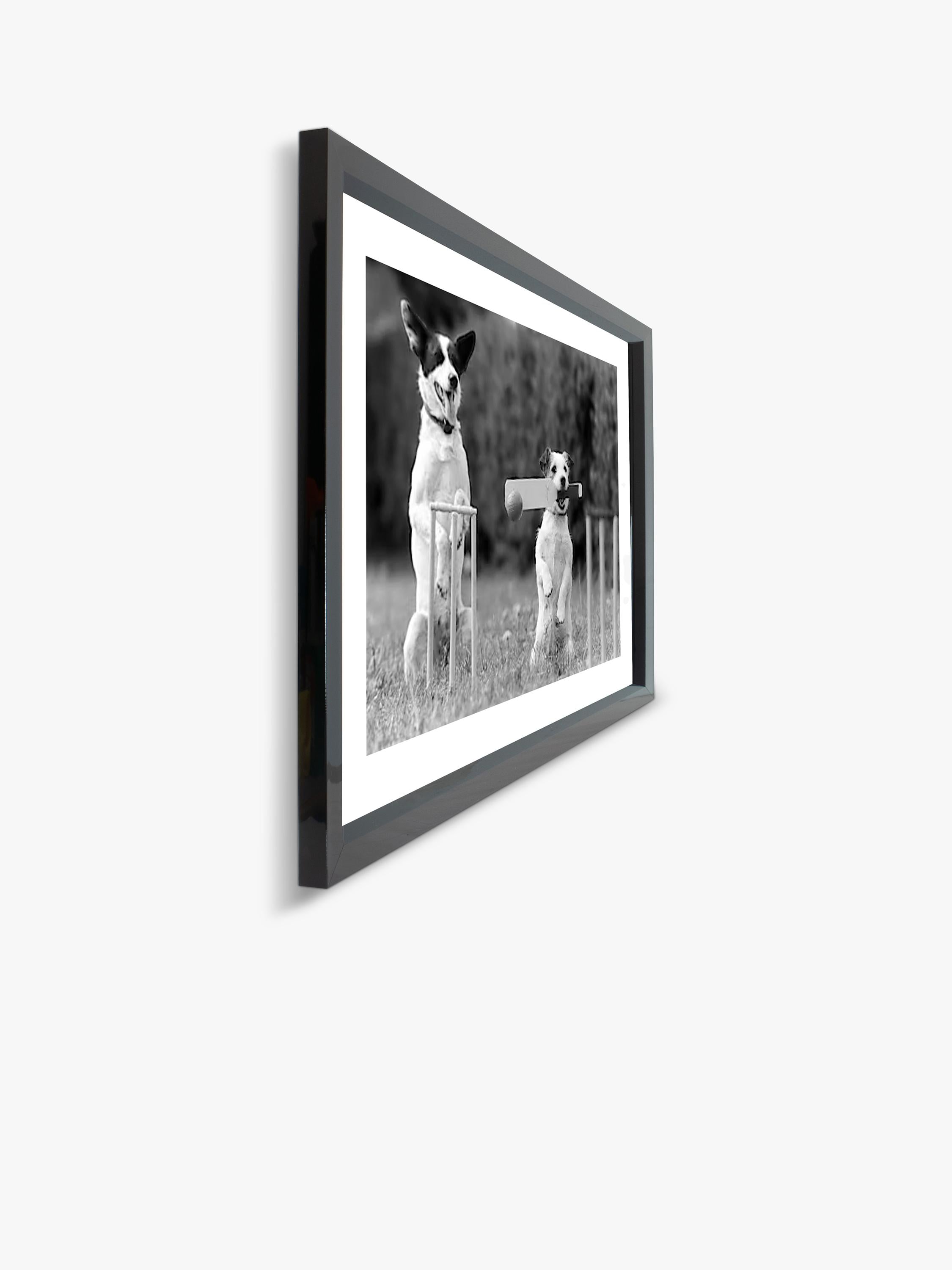 Brookpace Lascelles framed print Cricket in the Park 45x55cm (British brand)