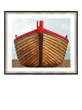 Brookpace Lascelles fishing boat framed print 76x66cm - British product